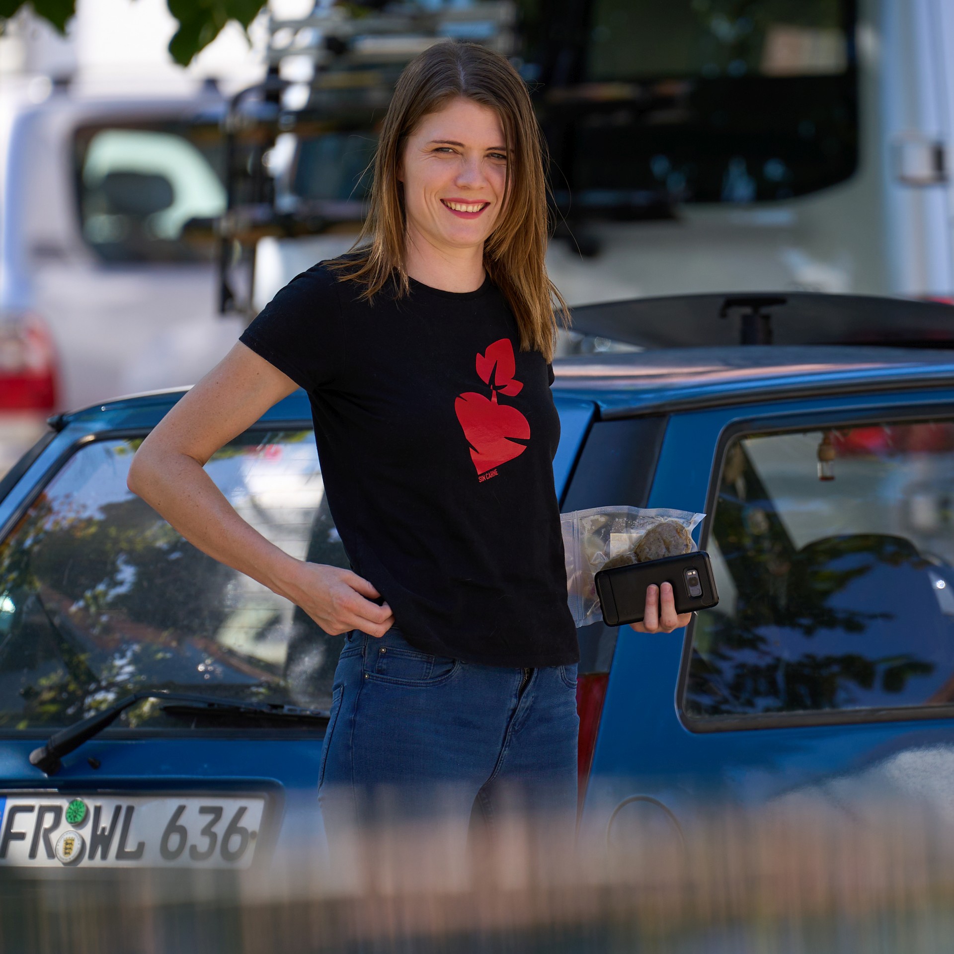 Bianca beim Filmdreh Sep. 2022